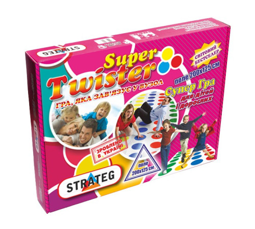 Настольная игра "Супер Твистер" "ЯУ" (11386)